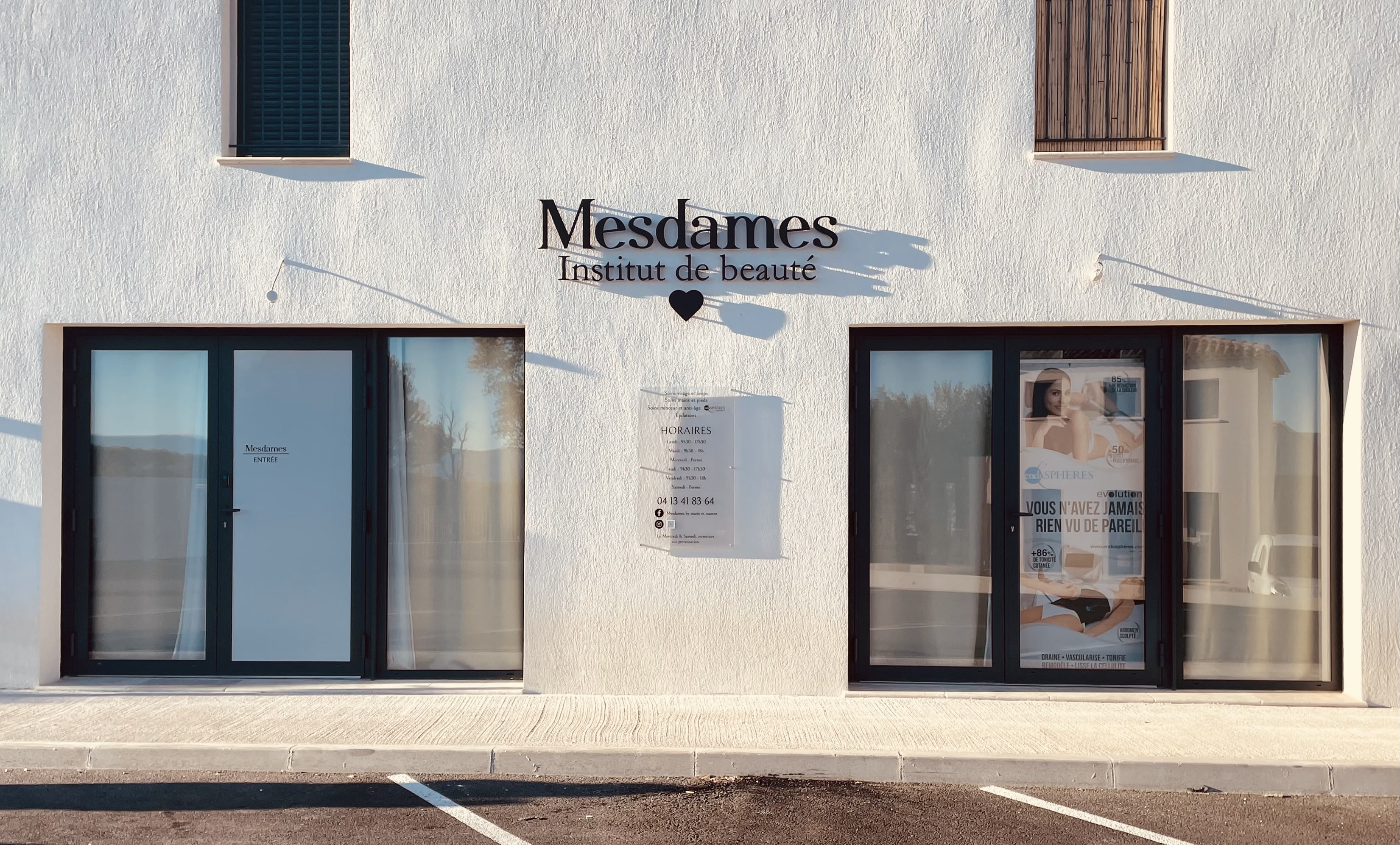 Institut de Beauté - Mesdames Vernegues La Façade